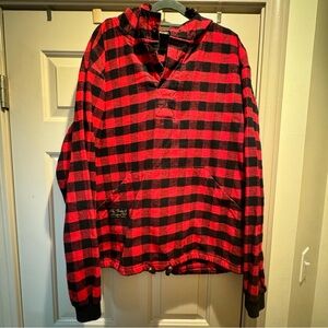 Vermont Flannel Company Pullover Hoodie Buffalo Plaid